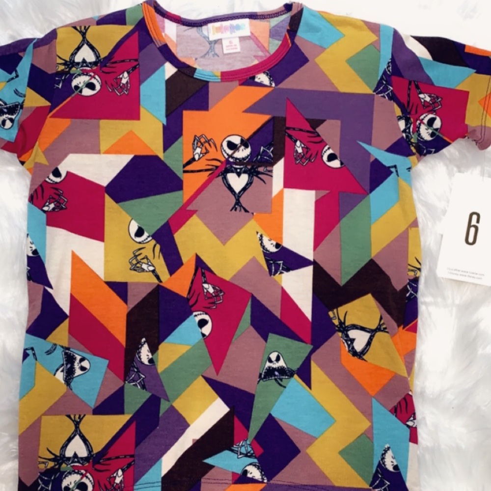 New LulaRoe Disney Nightmare Before Christmas Gracie Tunic